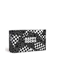 HAPPY SOCKS BLACK AND WHITE Geschenkset mit 3 Paar Socken Schwarz - Damenstrümpfe - 5