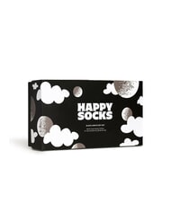 HAPPY SOCKS BLACK AND WHITE Geschenkset mit 3 Paar Socken Schwarz - Herrensocken/Herrenstrümpfe - 5