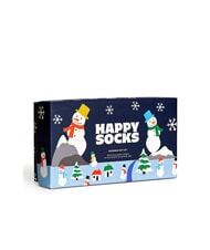 HAPPY SOCKS SNOWM Geschenkset mit 3 Paar Socken mehrfarbig - Herrensocken/Herrenstrümpfe - 5