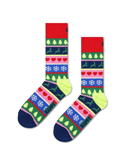 X-MAS SWEATER Geschenkset mit 3 Paar Socken 4300 - Herrensocken/Herrenstrümpfe