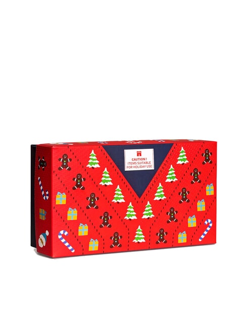 X-MAS SWEATER Geschenkset mit 3 Paar Socken 4300 - Herrensocken/Herrenstrümpfe