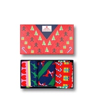 HAPPY SOCKS X-MAS SWEATER Geschenkset mit 3 Paar Socken 4300 - Herrensocken/Herrenstrümpfe - 6