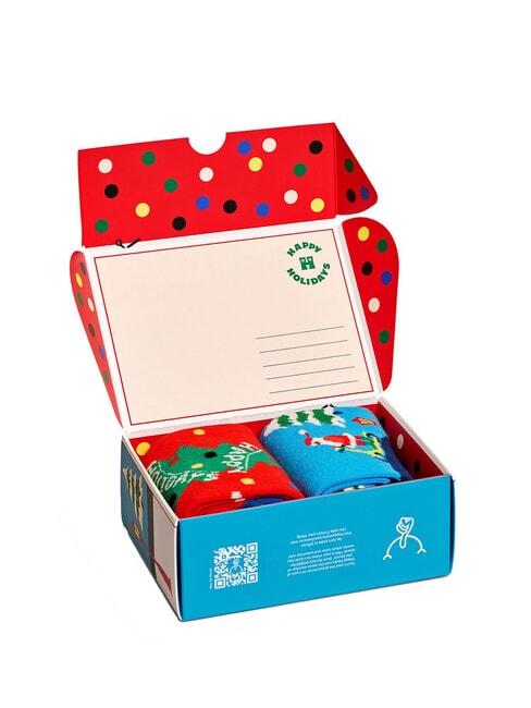 HAPPY HOLIDAYS Geschenkset mit 2 Paar Socken 6000 - Damenstrümpfe