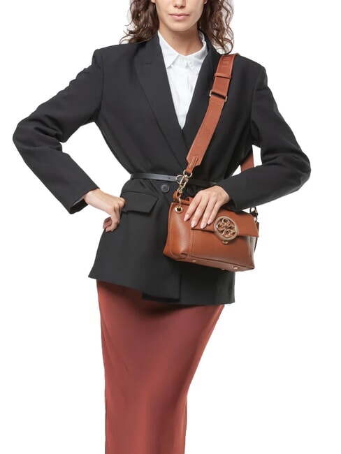 FEDERICA Kleine Handtasche mit Schultergurt Leder - Damentaschen