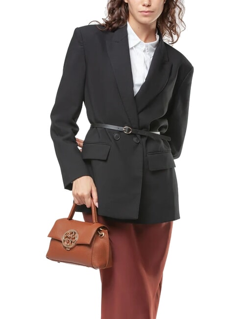 FEDERICA Kleine Handtasche mit Schultergurt Leder - Damentaschen