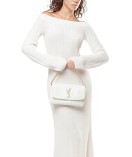 V73 LOUISE Mittelgroße Umhängetasche mit Kettengriff ecru - Damentaschen - 6