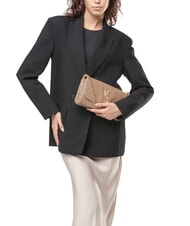 V73 LOUISE Mittelgroße Umhängetasche mit Kettengriff taupe - Damentaschen - 6