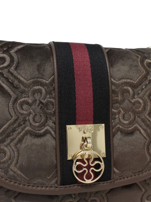 CATE Umhängetasche mit Überschlag taupe/mehrfarbig - Damentaschen