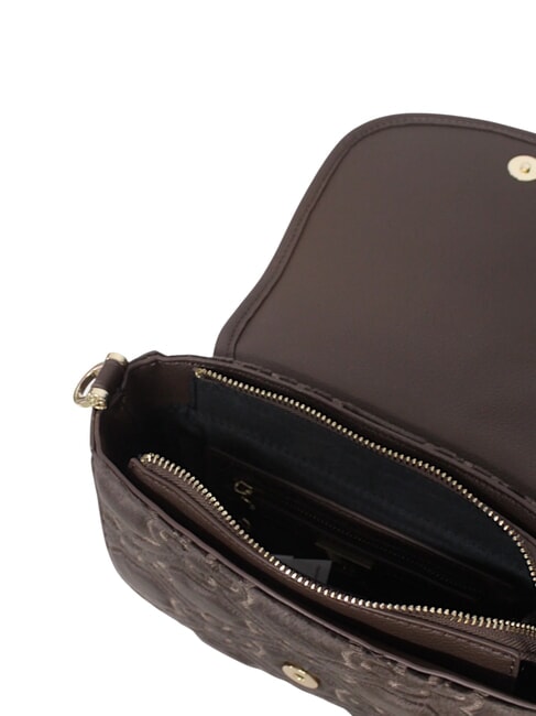 CATE Umhängetasche mit Überschlag taupe/mehrfarbig - Damentaschen