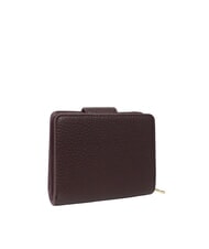 V73 FEDERICA Kleines, zweifach gefaltetes Portemonnaie Bordeaux - Brieftaschen Damen - 4