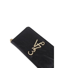 V73 LOUISE Große Geldbörse mit Rundum-Reißverschluss Schwarz - Brieftaschen Damen - 3