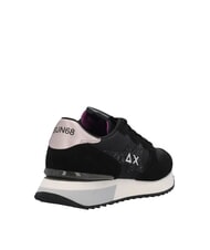 SUN68 STARGIRL GLITTER LOGO Turnschuhe Schwarz - Damenschuhe - 4