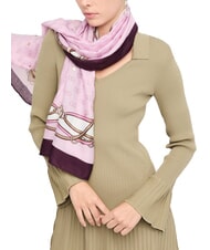 LIUJO LOGO Stola mit Aufdruck duftender Flieder - Schals - 4