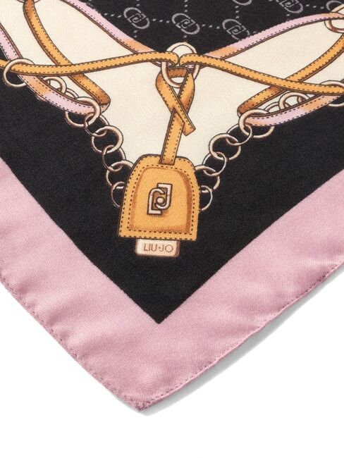 LOGO Stola mit Aufdruck SCHWARZ - Schals