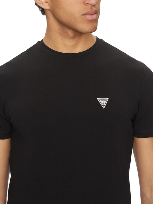 JOE SINGLE CREW NECK Stretch-Kurzarm-T-Shirt jetbla - Herren-T-Shirts