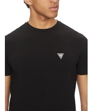 GUESS JOE SINGLE CREW NECK Stretch-Kurzarm-T-Shirt jetbla - Herren-T-Shirts - 3