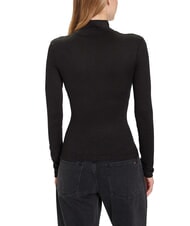 GUESS ANITA TURTLE Pullover tiefschwarz meliert - Damenpullover - 2