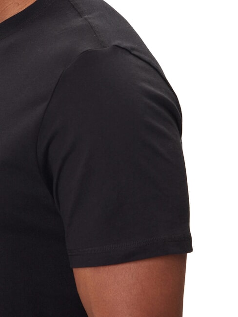 TRIANGLE LOGO Kurzarm-T-Shirt mit normaler Passform jetbla - Herren-T-Shirts