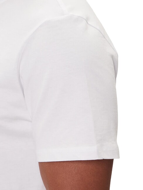 TRIANGLE LOGO Kurzarm-T-Shirt mit normaler Passform purweiß - Herren-T-Shirts