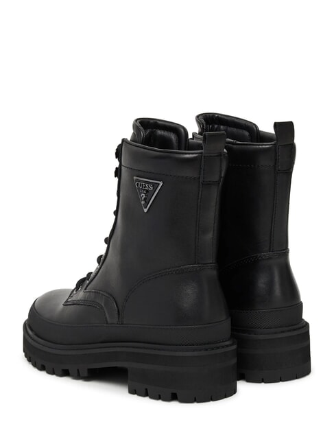 BADA2 Stiefeletten aus Leder SCHWARZ - Damenschuhe