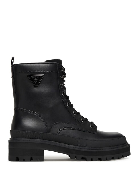 BADA2 Stiefeletten aus Leder SCHWARZ - Damenschuhe