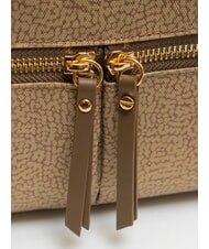 BORBONESE FLEXOS ZIP Mini-Umh&auml;ngetasche &Ouml;lgr&uuml;n - Damentaschen - 3