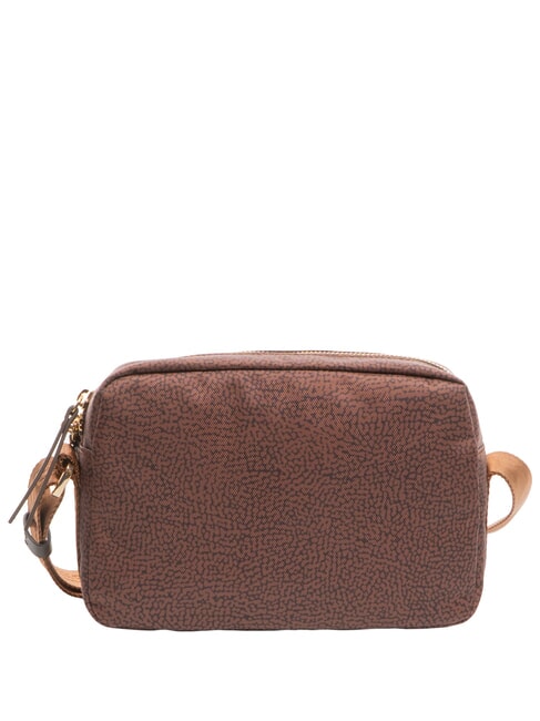 FLEXOS ZIP Mini-Umh&auml;ngetasche Terrakotta - Damentaschen