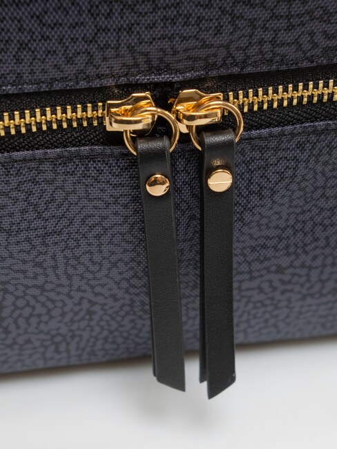 FLEXOS ZIP Mini-Umh&auml;ngetasche Schwarz - Damentaschen