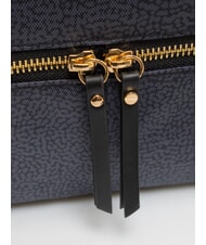 BORBONESE FLEXOS ZIP Mini-Umh&auml;ngetasche Schwarz - Damentaschen - 3