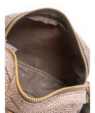 BORBONESE FLEXOS ZIP Mini-Umh&auml;ngetasche natur op/dunkelbraun - Damentaschen - 5