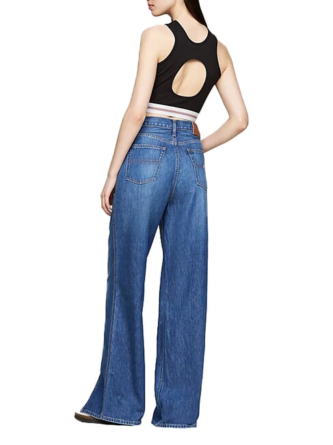 TH JEANS Spitze Schwarz - T-Shirts und Tops für Damen