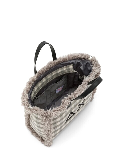 CALI TARTAN Handtasche, mit Schultergurt grummelig - Damentaschen