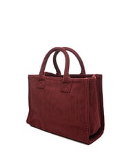 SUN68 CALI CORDUROY Handtasche, mit Schultergurt Bordeaux - Damentaschen - 2