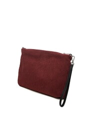 SUN68 CORDUROY Clutch mit Handgelenk- und Schultergurt Bordeaux - Damentaschen - 2