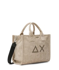 SUN68 CALI VELVET Handtasche, mit Schultergurt Beige - Damentaschen - 2