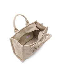 SUN68 CALI VELVET Handtasche, mit Schultergurt Beige - Damentaschen - 3