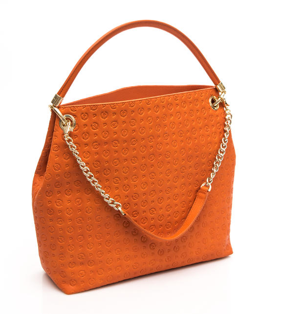 Embossed Heritage Schultertasche ORANGE - Damentaschen