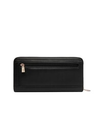 GUESS MIMINA Große Geldbörse mit Rundum-Reißverschluss und Handgelenksschlaufe SCHWARZ - Brieftaschen Damen - 3