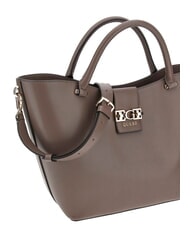 GUESS JANE Tragetasche mit Schultergurt dunkles Taupe - Damentaschen - 3