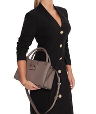 GUESS JANE Handtasche mit Schultergurt dunkles Taupe - Damentaschen - 5