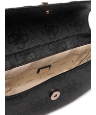 GUESS ERENIA Wandelbare Umhängetasche Kohle - Damentaschen - 6