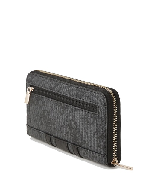 ERENIA Große Geldbörse mit Rundum-Reißverschluss Kohle - Brieftaschen Damen