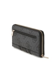 GUESS ERENIA Große Geldbörse mit Rundum-Reißverschluss Kohle - Brieftaschen Damen - 4