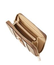 GUESS ERENIA Mittelgroße Geldbörse mit Rundum-Reißverschluss MILCH-LOGO - Brieftaschen Damen - 2