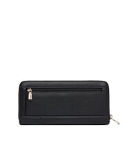 GUESS GREGORIA Große Geldbörse mit Rundum-Reißverschluss und Handgelenksschlaufe SCHWARZ - Brieftaschen Damen - 3