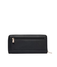 GUESS LAUREL 2 Große Geldbörse mit Rundum-Reißverschluss und Handgelenksschlaufe SCHWARZ - Brieftaschen Damen - 3
