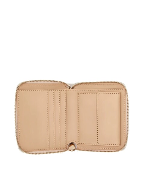 LAUREL 2 Kleine Geldbörse mit Rundum-Reißverschluss COGNAC - Brieftaschen Damen