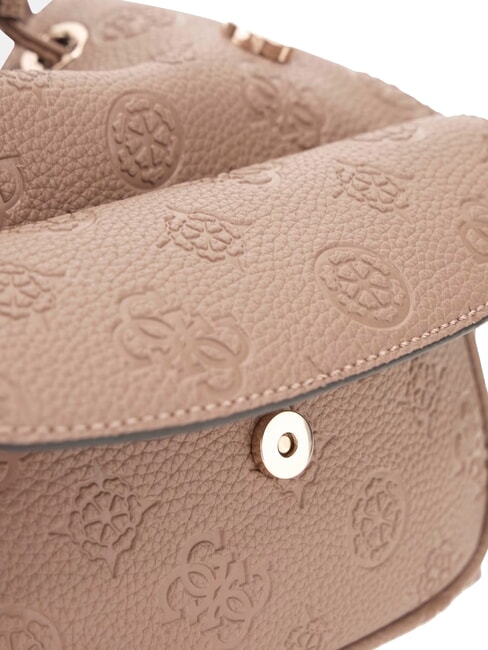 CRESIDIA II Rucksack mit Tasche Logo in dunklem Taupe - Damentaschen