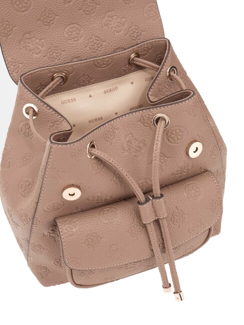 CRESIDIA II Rucksack mit Tasche Logo in dunklem Taupe - Damentaschen