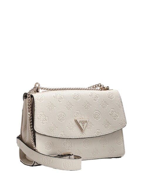 CRESIDIA II Umhängetasche mit Überschlag Knochenlogo - Damentaschen